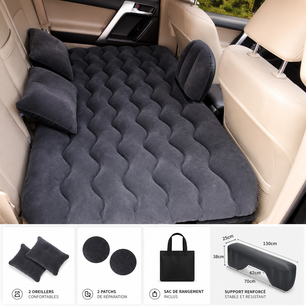 Matelas de Voyage Gonflable